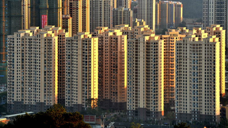 中國房價跌幅有所收窄，或表明紓困措施正在奏效